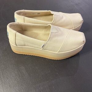 TOMS Womens Alpargata Platform Espadrille